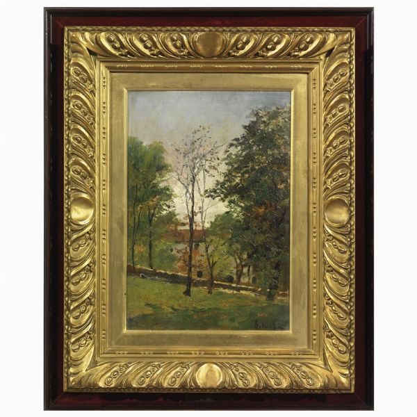 DELLEANI LORENZO : Lorenzo Delleani  - Asta ARCADE | DIPINTI DAL XIX AL XX SECOLO - Associazione Nazionale - Case d'Asta italiane