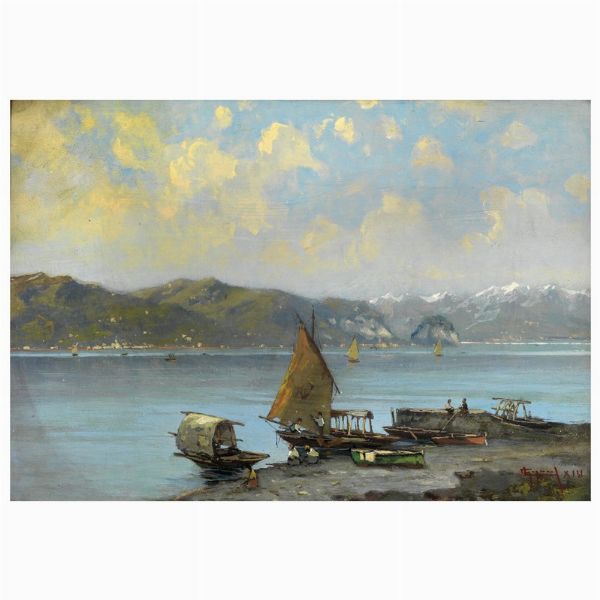 Gignous Lorenzo : Lorenzo Gignous  - Asta ARCADE | DIPINTI DAL XIX AL XX SECOLO - Associazione Nazionale - Case d'Asta italiane