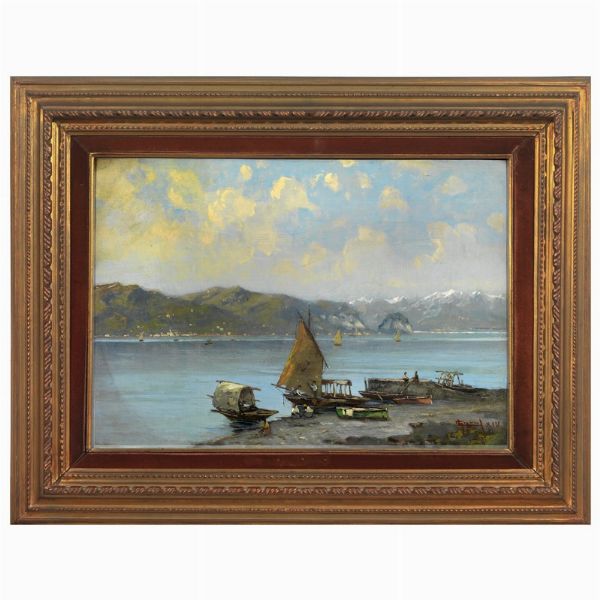 Gignous Lorenzo : Lorenzo Gignous  - Asta ARCADE | DIPINTI DAL XIX AL XX SECOLO - Associazione Nazionale - Case d'Asta italiane