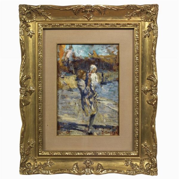 Bazzaro Leonardo : Leonardo Bazzaro  - Asta ARCADE | DIPINTI DAL XIX AL XX SECOLO - Associazione Nazionale - Case d'Asta italiane