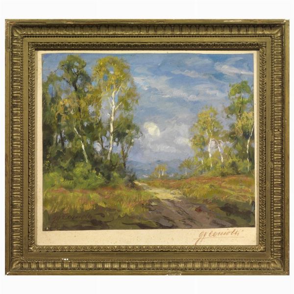 Comolli Gigi : Gigi Comolli  - Asta ARCADE | DIPINTI DAL XIX AL XX SECOLO - Associazione Nazionale - Case d'Asta italiane