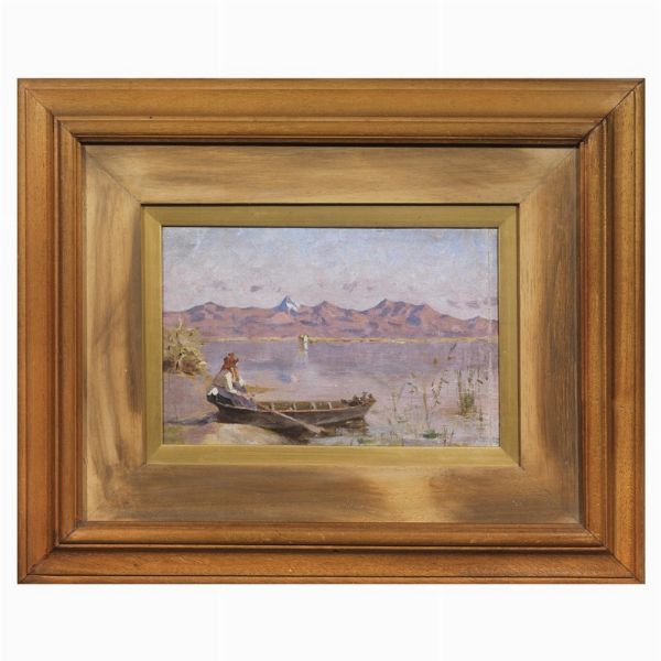 TOMMASI ANGIOLO : Angiolo Tommasi  - Asta ARCADE | DIPINTI DAL XIX AL XX SECOLO - Associazione Nazionale - Case d'Asta italiane