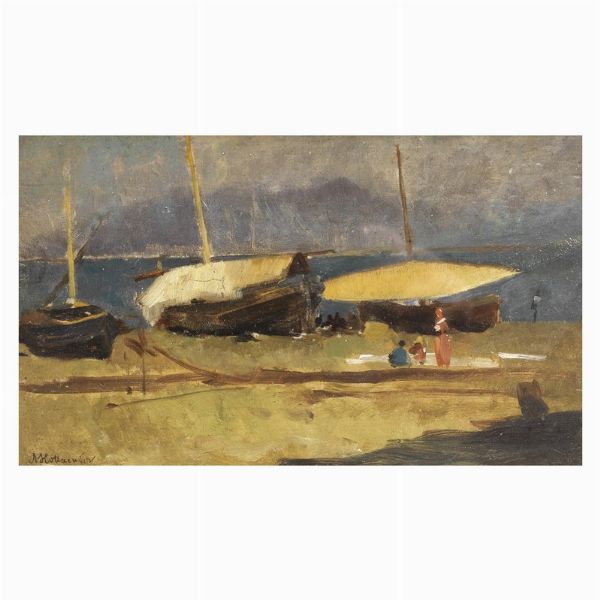 HOLLAENDER ALFONSO : Alfonso Hollaender  - Asta ARCADE | DIPINTI DAL XIX AL XX SECOLO - Associazione Nazionale - Case d'Asta italiane