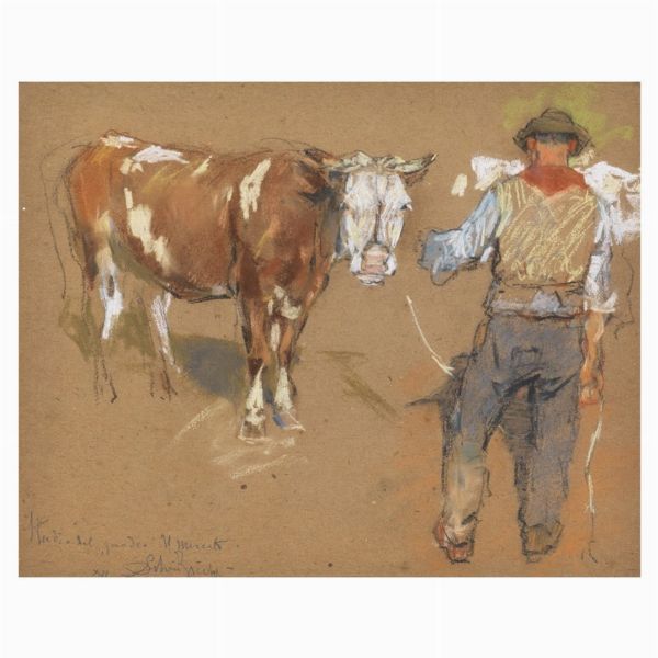 BICCHI SILVIO : Silvio Bicchi  - Asta ARCADE | DIPINTI DAL XIX AL XX SECOLO - Associazione Nazionale - Case d'Asta italiane