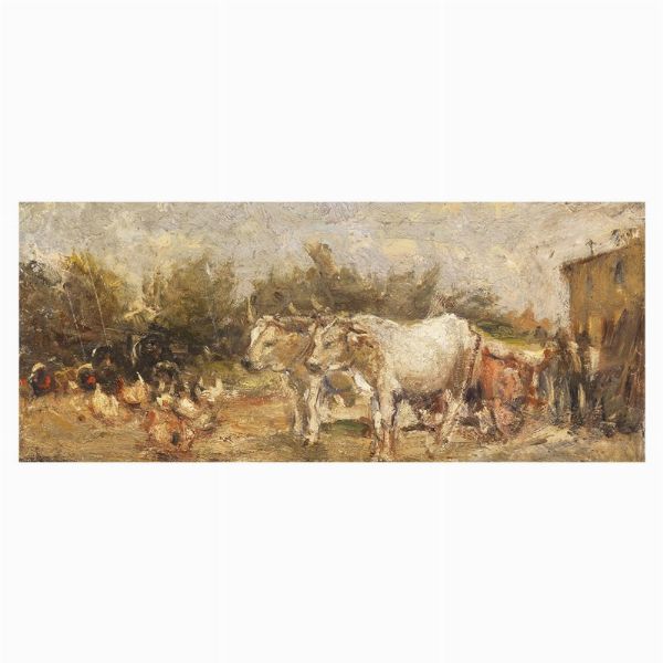 CIANI CESARE : Cesare Ciani  - Asta ARCADE | DIPINTI DAL XIX AL XX SECOLO - Associazione Nazionale - Case d'Asta italiane