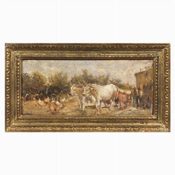 CIANI CESARE : Cesare Ciani  - Asta ARCADE | DIPINTI DAL XIX AL XX SECOLO - Associazione Nazionale - Case d'Asta italiane