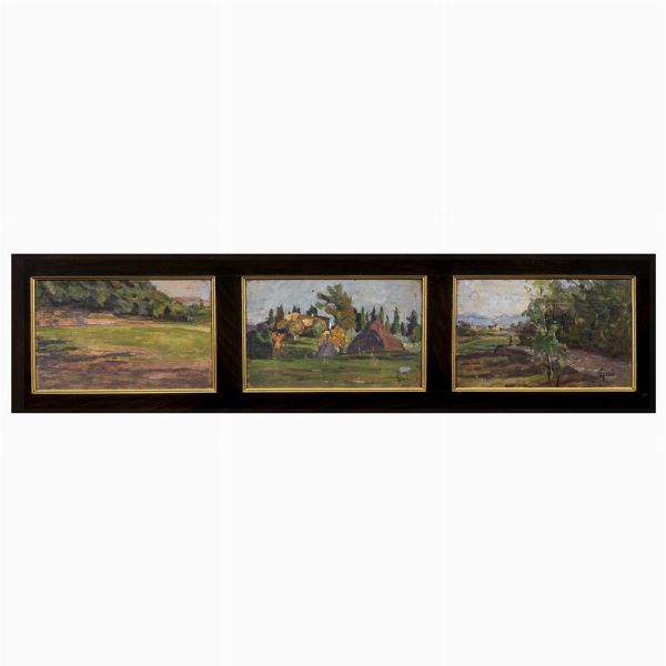 GIOLI LUIGI : Luigi Gioli  - Asta ARCADE | DIPINTI DAL XIX AL XX SECOLO - Associazione Nazionale - Case d'Asta italiane