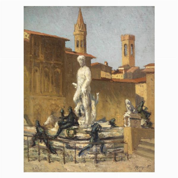 Borgiotti Mario : Mario Borgiotti  - Asta ARCADE | DIPINTI DAL XIX AL XX SECOLO - Associazione Nazionale - Case d'Asta italiane