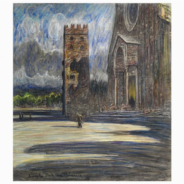 DALL'OCA BIANCA ANGELO : Angelo Dall'Oca Bianca  - Asta ARCADE | DIPINTI DAL XIX AL XX SECOLO - Associazione Nazionale - Case d'Asta italiane