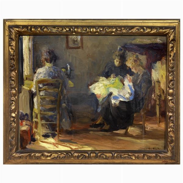 PIATTI ANTONIO : Antonio Piatti  - Asta ARCADE | DIPINTI DAL XIX AL XX SECOLO - Associazione Nazionale - Case d'Asta italiane