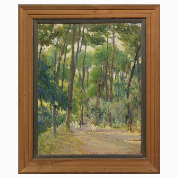 CHINI GALILEO : Galileo Chini  - Asta ARCADE | DIPINTI DAL XIX AL XX SECOLO - Associazione Nazionale - Case d'Asta italiane