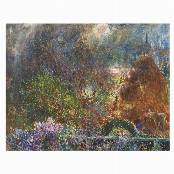 Plinio Nomellini  - Asta ARCADE | DIPINTI DAL XIX AL XX SECOLO - Associazione Nazionale - Case d'Asta italiane