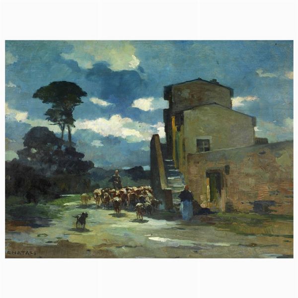 NATALI RENATO : Renato Natali  - Asta ARCADE | DIPINTI DAL XIX AL XX SECOLO - Associazione Nazionale - Case d'Asta italiane