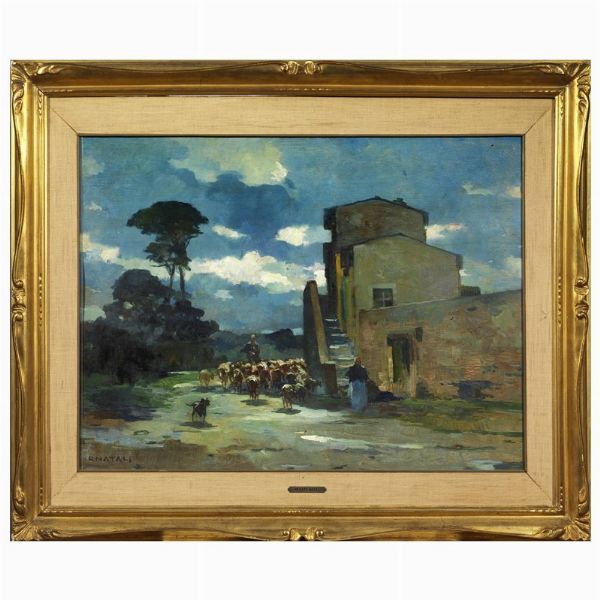NATALI RENATO : Renato Natali  - Asta ARCADE | DIPINTI DAL XIX AL XX SECOLO - Associazione Nazionale - Case d'Asta italiane