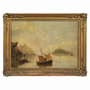 SCUOLA INGLESE, SEC. XIX : ����� Scuola Inglese, sec. XIX  - Asta ARCADE | DIPINTI DAL XIX AL XX SECOLO - Associazione Nazionale - Case d'Asta italiane