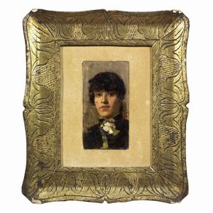 Scuola napoletana, sec. XIX  - Asta ARCADE | DIPINTI DAL XIX AL XX SECOLO - Associazione Nazionale - Case d'Asta italiane