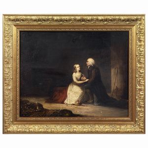 Scuola italiana, sec. XIX  - Asta ARCADE | DIPINTI DAL XIX AL XX SECOLO - Associazione Nazionale - Case d'Asta italiane