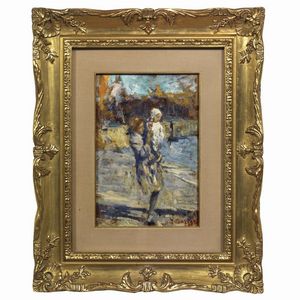 Bazzaro Leonardo : Leonardo Bazzaro  - Asta ARCADE | DIPINTI DAL XIX AL XX SECOLO - Associazione Nazionale - Case d'Asta italiane