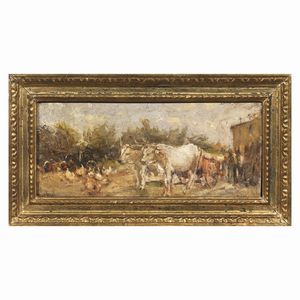 CIANI CESARE : Cesare Ciani  - Asta ARCADE | DIPINTI DAL XIX AL XX SECOLO - Associazione Nazionale - Case d'Asta italiane