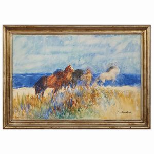 NOMELLINI PLINIO : Plinio Nomellini  - Asta ARCADE | DIPINTI DAL XIX AL XX SECOLO - Associazione Nazionale - Case d'Asta italiane