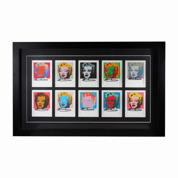 Andy Warhol : Marilyn  - Asta Arte Moderna, Contemporanea e Dipinti del XIX Secolo - Associazione Nazionale - Case d'Asta italiane