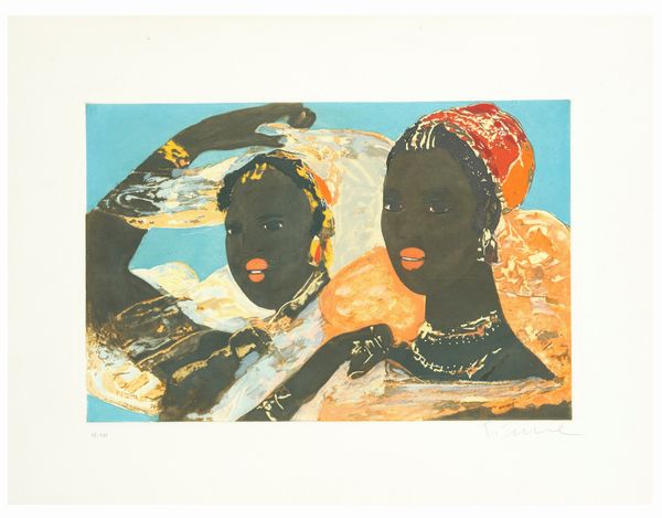 Salvatore Fiume : Somale  - Asta Arte Moderna, Contemporanea e Dipinti del XIX Secolo - Associazione Nazionale - Case d'Asta italiane