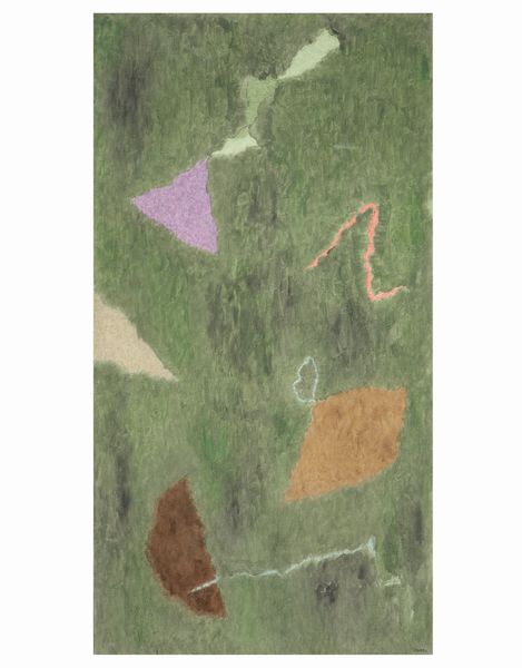 ANONIMO CONTEMPORANEO : Simbolo in verde  - Asta Arte Moderna, Contemporanea e Dipinti del XIX Secolo - Associazione Nazionale - Case d'Asta italiane