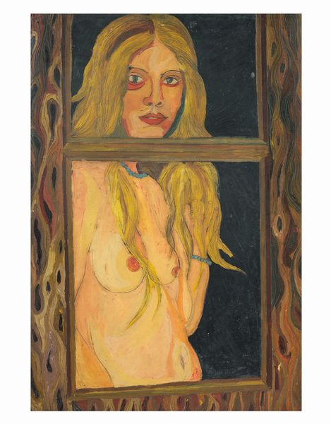 Giuseppe Serafini : Ragazza alla finestra  - Asta Arte Moderna, Contemporanea e Dipinti del XIX Secolo - Associazione Nazionale - Case d'Asta italiane