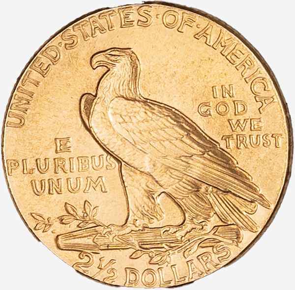 Stati Uniti d'America : 2 1/2 dollari Indian Head  - Asta Numismatica - Associazione Nazionale - Case d'Asta italiane