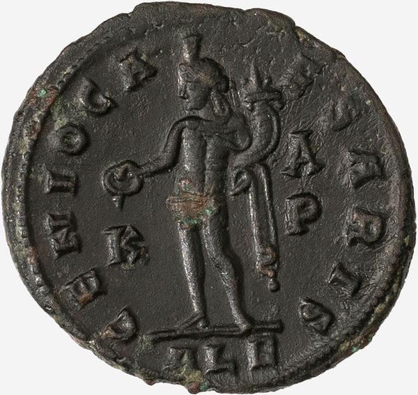 Impero Romano, COSTANTINO, 330-337 d.C. : Follis databile al 308-310 d.C.  - Asta Numismatica - Associazione Nazionale - Case d'Asta italiane