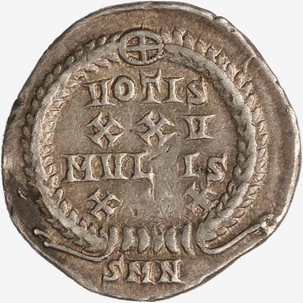 Impero Romano, COSTANZO II, 337-361 : Siliqua databile al 340-351 d.C.  - Asta Numismatica - Associazione Nazionale - Case d'Asta italiane