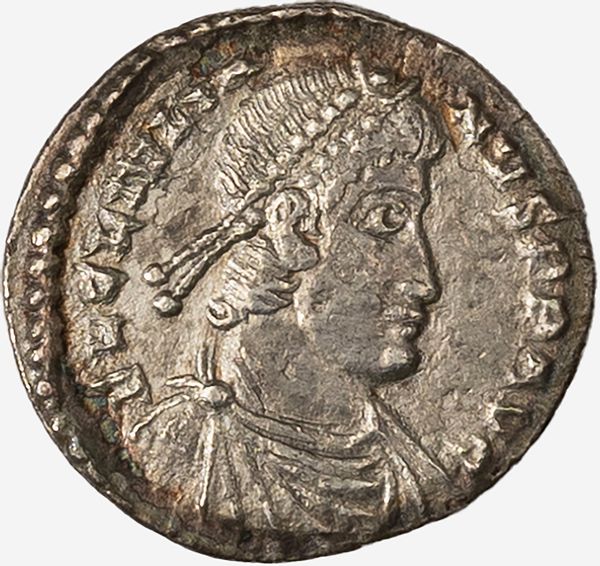 Impero Romano, GIULIANO II, 361-363 d.C. : Siliqua databile al 361-363 d.C.  - Asta Numismatica - Associazione Nazionale - Case d'Asta italiane