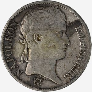 Francia, NAPOLEONE I IMPERATORE, 1804-1815 - 5 Franchi