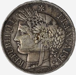 Francia, SECONDA REPUBBLICA, 1848-1852 - 5 Franchi