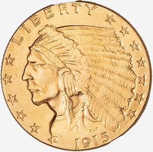 Stati Uniti d'America - 2 1/2 dollari Indian Head