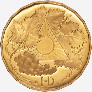 ZECCA DELLO STATO ITALIANO : Medaglia Stella del 2000  - Asta Numismatica - Associazione Nazionale - Case d'Asta italiane