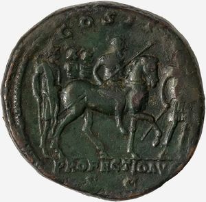 Impero Romano, MARCO AURELIO, 161-180 d.C. : Sesterzio databile al 168-169 d.C.  - Asta Numismatica - Associazione Nazionale - Case d'Asta italiane