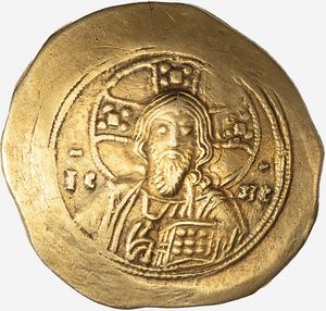 Impero Bizantino, MICHELE VII, 1071-1078 d.C. : Histamenon  - Asta Numismatica - Associazione Nazionale - Case d'Asta italiane