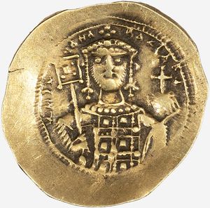 Impero Bizantino, MICHELE VII, 1071-1078 d.C. : Histamenon  - Asta Numismatica - Associazione Nazionale - Case d'Asta italiane