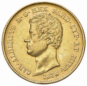 Regno di Sardegna, CARLO ALBERTO, 1831-1849 - 20 lire