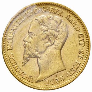 Regno di Sardegna, VITTORIO EMANUELE II, 1849-1861 - 20 lire