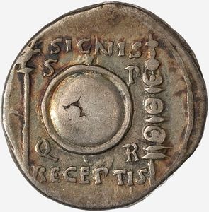 Impero Romano, AUGUSTO, 27 a.C.-14 d.C. : Denario databile al 19 a.C.  - Asta Numismatica - Associazione Nazionale - Case d'Asta italiane