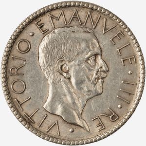 Regno d'Italia, VITTORIO EMANUELE III, 1900-1946 - 20 Lire Littore Anno VI