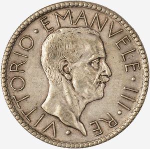 Regno d'Italia, VITTORIO EMANUELE III, 1900-1946 - 20 Lire Littore Anno VI