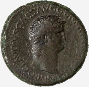 Impero Romano, NERONE, 54-68 d.C. - Sesterzio databile al 64 d.C.