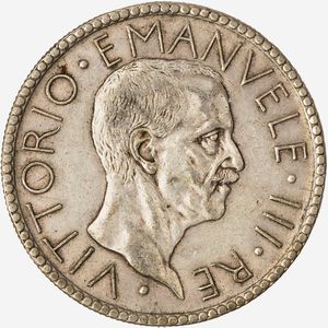 Regno d'Italia, VITTORIO EMANUELE III, 1900-1946 - 20 Lire Littore Anno VI