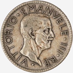 Regno d'Italia, VITTORIO EMANUELE III, 1900-1946 - 20 Lire Littore Anno VI