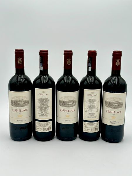 Tenuta dell'Ornellaia, Ornellaia  - Asta Vini e Spumanti: grand cru d'Italia e di Franci - Associazione Nazionale - Case d'Asta italiane