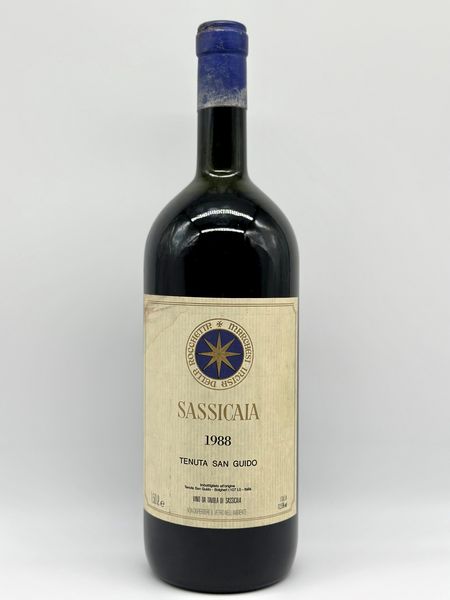 Tenuta San Guido Bolgheri, Sassicaia  - Asta Vini e Spumanti: grand cru d'Italia e di Franci - Associazione Nazionale - Case d'Asta italiane