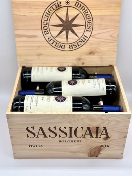 Tenuta San Guido, Sassicaia  - Asta Vini e Spumanti: grand cru d'Italia e di Franci - Associazione Nazionale - Case d'Asta italiane